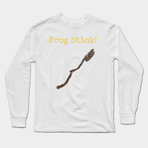 Frog Stick Long Sleeve T-Shirt by theNerdcast1